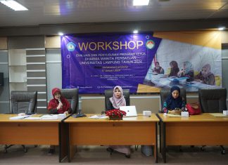 DWP Unila Gelar Workshop Evaluasi dan Penyusunan Progja 2024