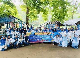 DWP Unila Gelar Workshop Evaluasi dan Penyusunan Program Kerja Tahun 2025 di Kali Bronjong Way Lima Kedondong