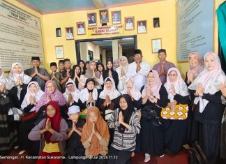 Grup Tahsin 2 DWP Unila Berbagi Kasih di Panti Asuhan Kasih Bunda dalam Rangka Bulan Muharram