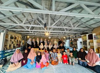 DWP Unila Tebar Kasih di Bulan Muharram, Santuni Anak Panti Miftahul Jannah