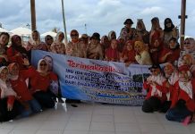 Family Gathering DWP Unsur Pelaksana KPA Tutup Akhir Tahun dengan Kebersamaan di Senaya Beach Kalianda