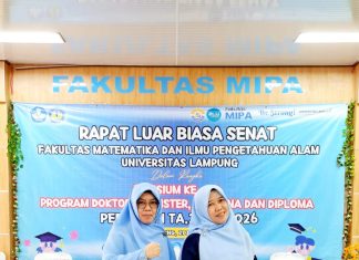 DWP FMIPA Tunjukkan Dukungan pada Yudisium Periode III Tahun 2026