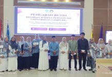 DWP Universitas Lampung Gelar Pengajian Rutin dan Santunan Anak Yatim dalam Peringatan Tahun Baru Islam 1 Muharram 1448 H