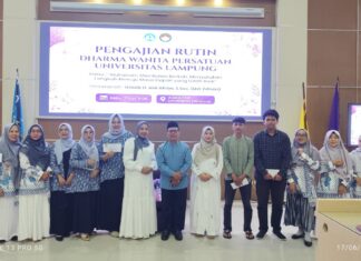 DWP Universitas Lampung Gelar Pengajian Rutin dan Santunan Anak Yatim dalam Peringatan Tahun Baru Islam 1 Muharram 1448 H
