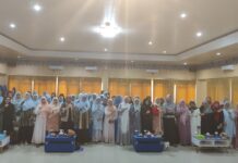 Pengajian Rutin DWP Unit Universitas Lampung Bahas Persiapan Generasi Berkeluarga yang Bertanggung Jawab