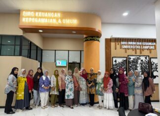 DWP Unsur Pelaksana KPA Unila Pererat Kebersamaan Melalui Arisan dan Silaturahmi