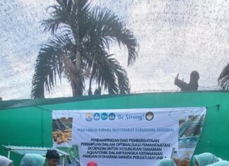 DWP Unit Universitas Lampung Mengikuti Kegiatan Pengabdian kepada Masyarakat Kerja Sama Regional tentang Pemanfaatan Ekoenzim dan Aquaponik